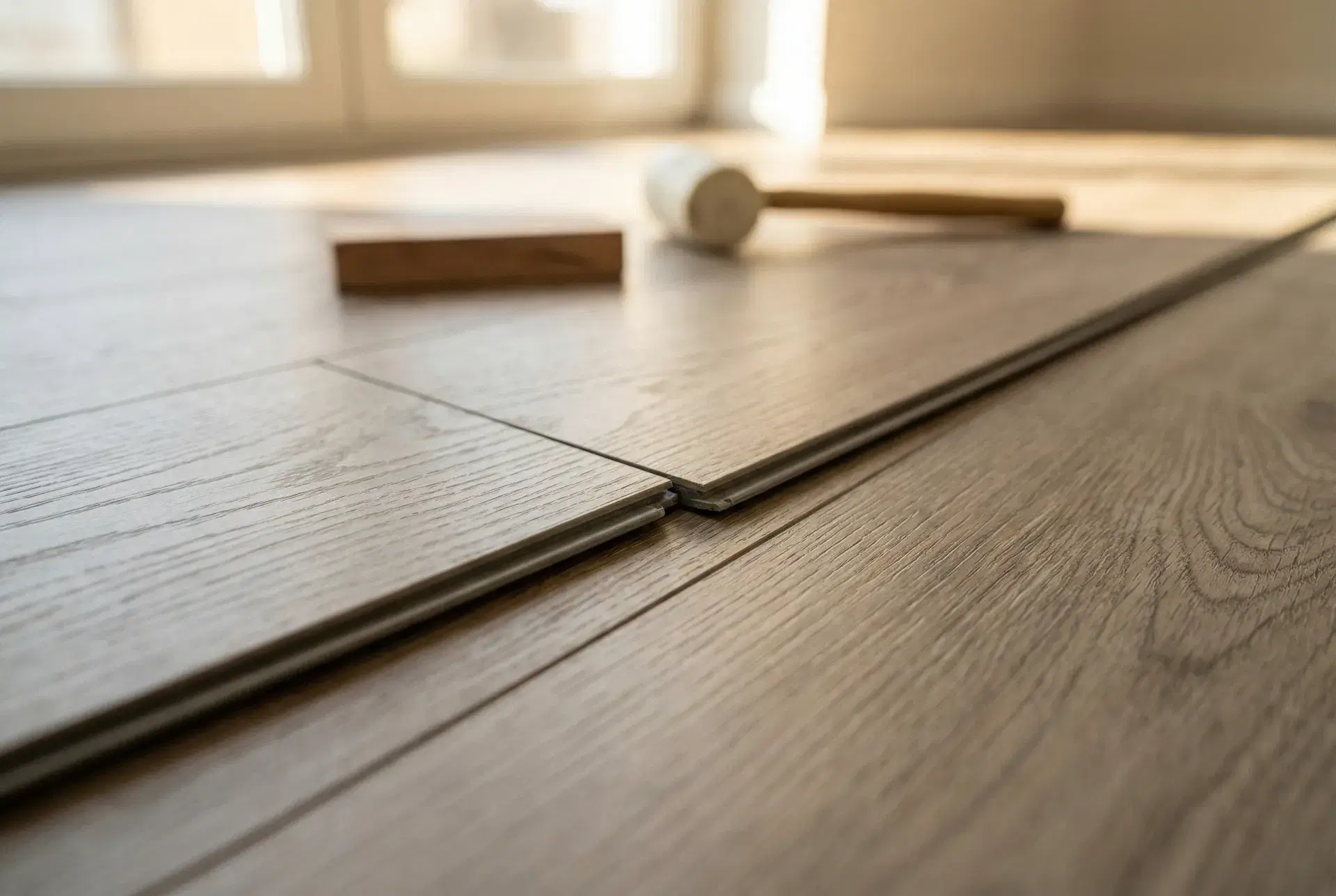 Hallway — LVP Installation